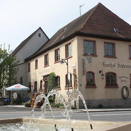 Schwarzer Adler - Hotel Garni Ipsheim Eksteriør billede