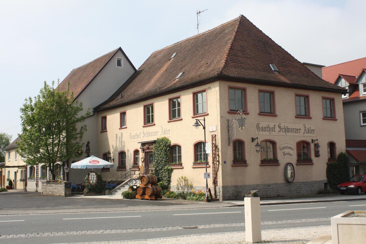 Schwarzer Adler - Hotel Garni Ipsheim Eksteriør billede